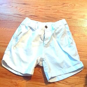 Mens Bearbottom White Shorts